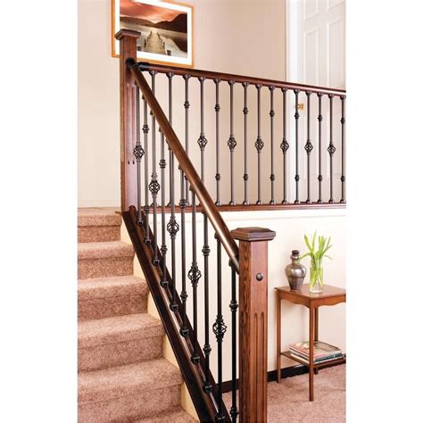 indoor stair railing kits home depot